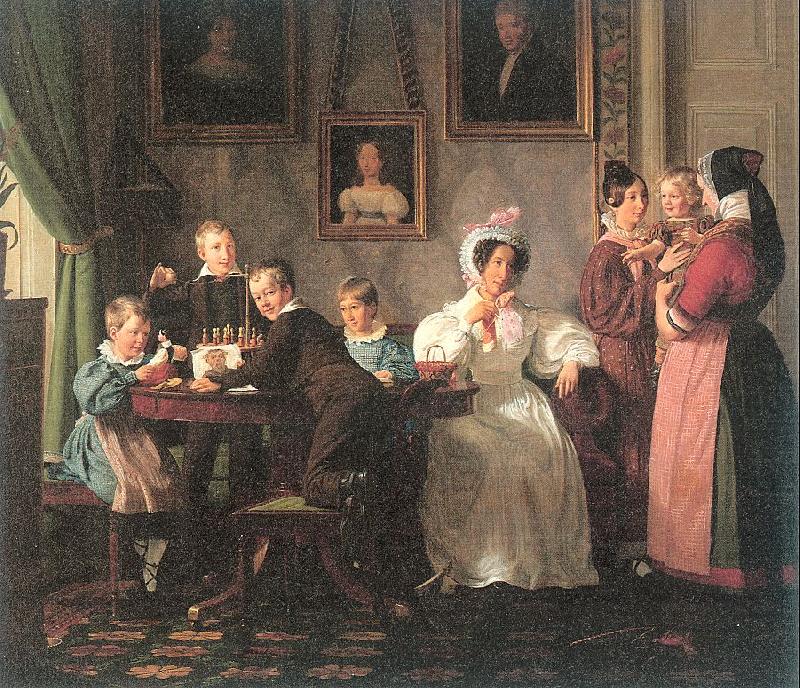 The Waagpetersen Family, Marstrand, Wilhelm